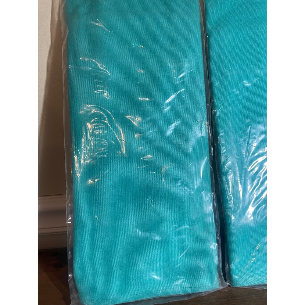2PK Director Chair Replacement Canvases Teal Cotton New - Picture 2 of 7
